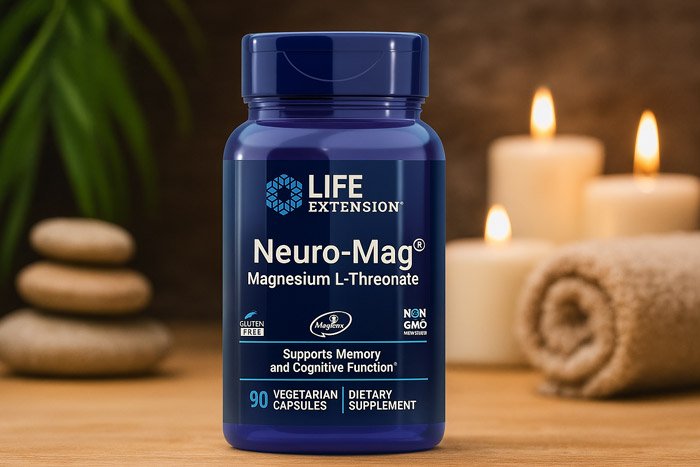 Neuro-Mag brain health supplement.